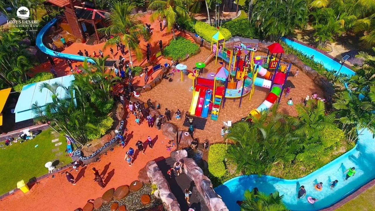 Lotus Desaru Beach Resort, 2 Bdrms, W/Splash Park Bandar Penawar Eksteriør billede